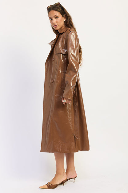 Emory Park Madelyn Coat in Dusty Blue view 5 - Madelyn Cline Coat (layer)