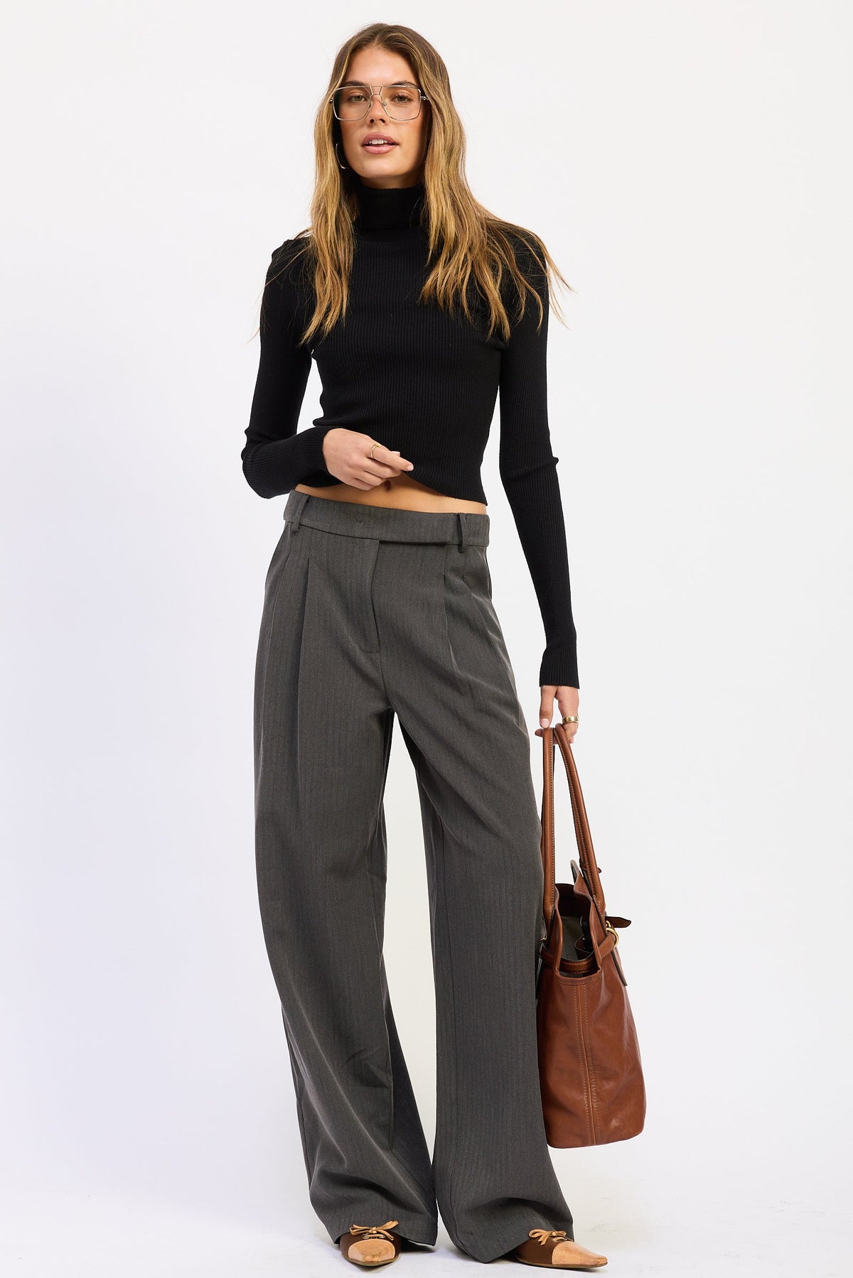 Emory Park Maika Pants view 4 - Maika Tennis Flare Pants (bottom)