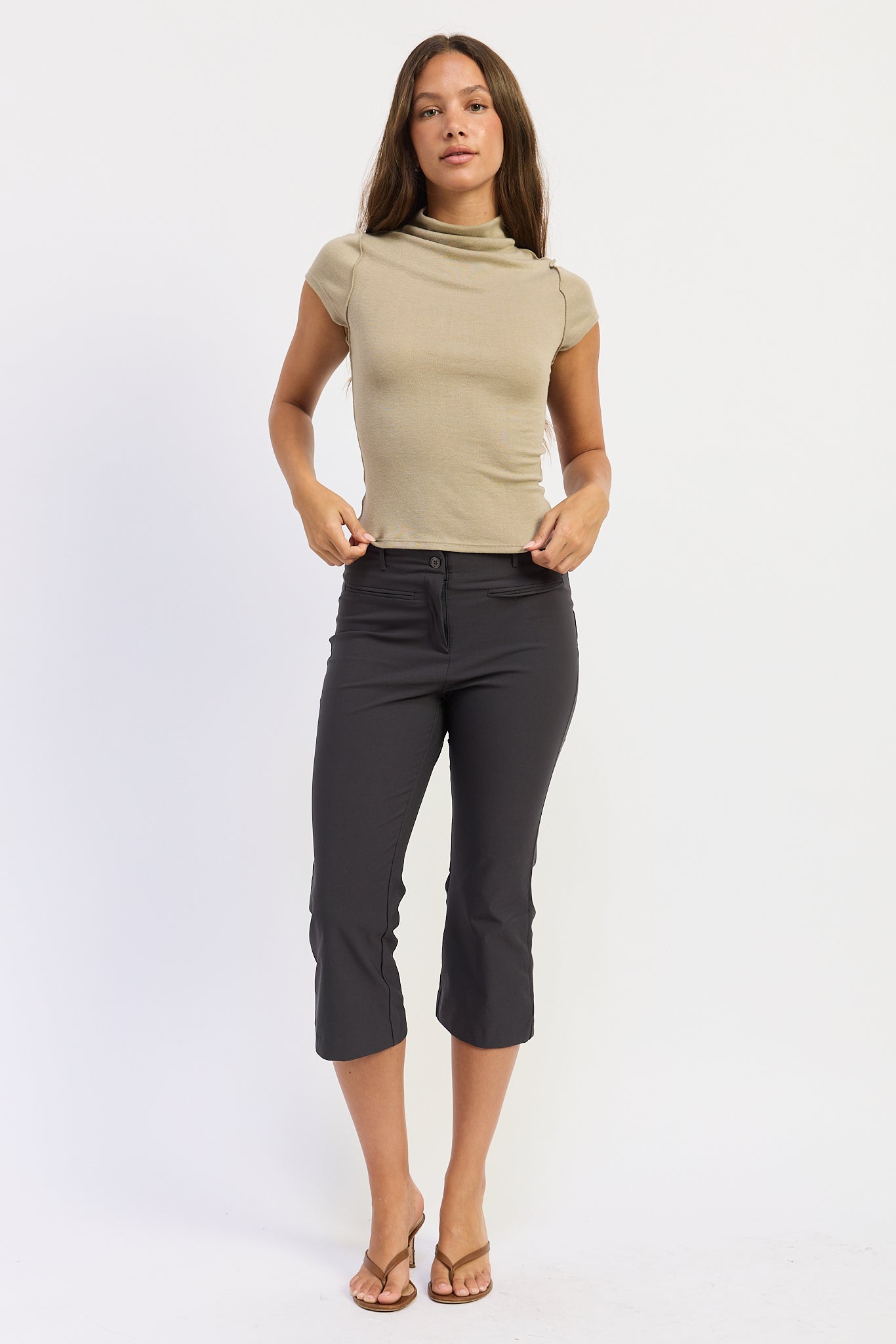 Emory Park Marnie Top in Beige view 4 - Marnie Top Boy
