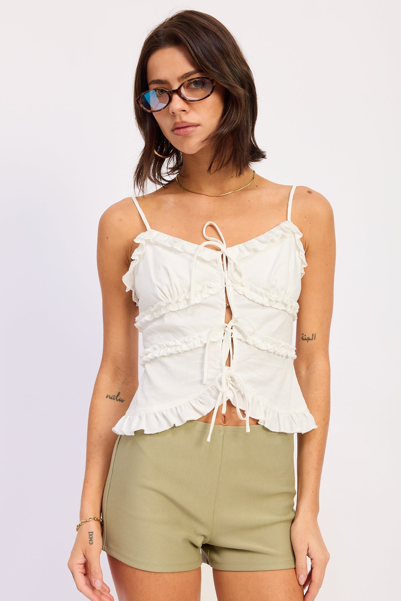 Emory Park Mia Top in Butter view 4 - Mia Topalian