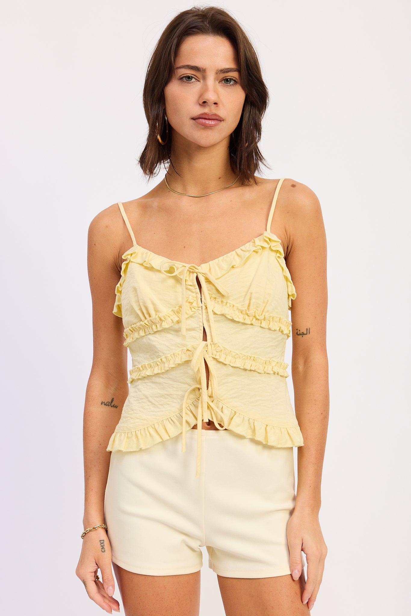 Emory Park Mia Top in Ivory - Mia Topalian