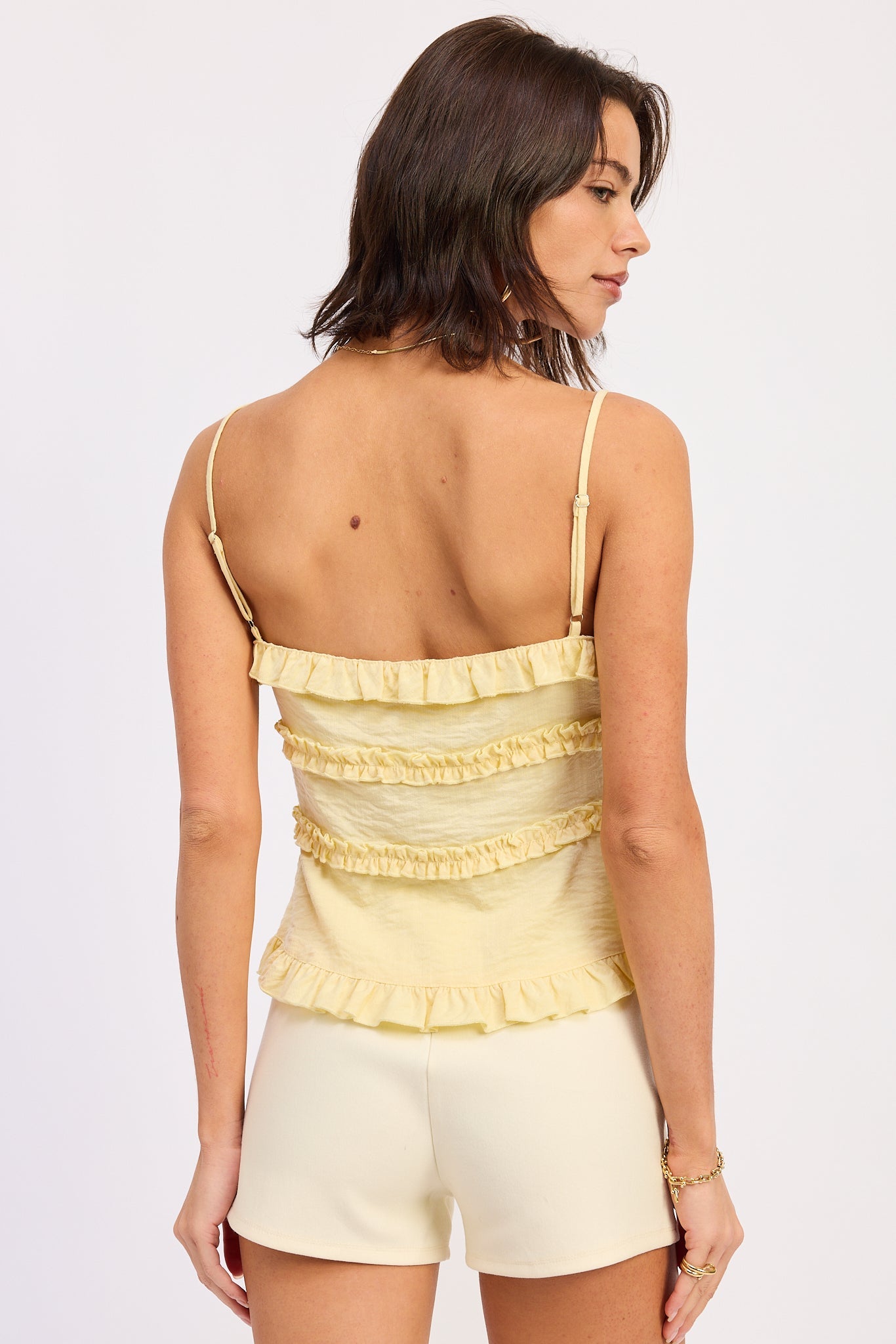 Emory Park Mia Top in Ivory view 3 - Mia Topalian
