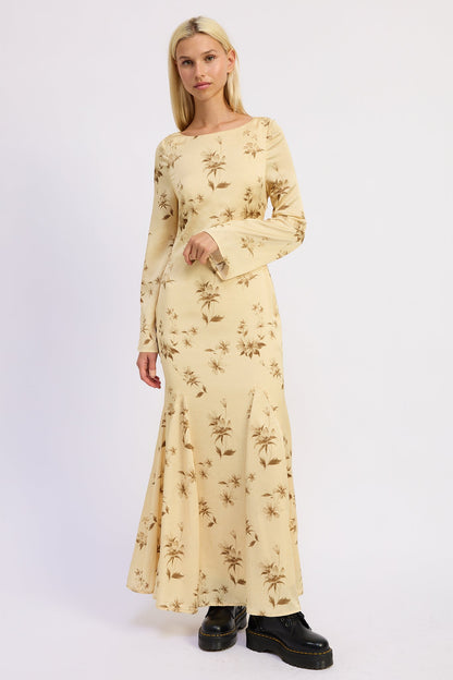 Emory Park Niamh Maxi Dress view 4 - Niamh Navy Maxi Dress