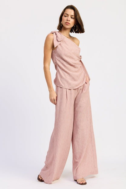 Emory Park Noelia Pants in Rose view 2 - Noelia Pants Brandy (bottom)