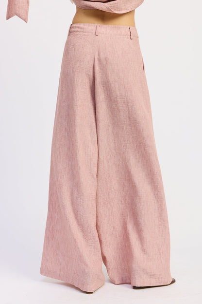 Emory Park Noelia Pants in Rose view 3 - Noelia Pants Brandy (bottom)