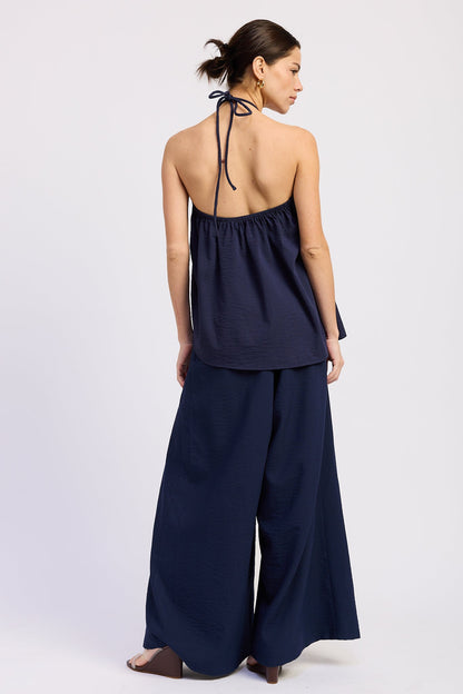 Emory Park Nora Wide Leg Pants in Avocado view 10 - Nora Wide Media (bottom)