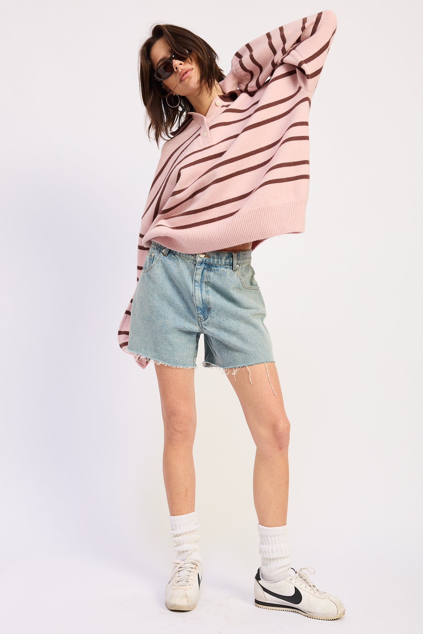 Emory Park Oriel Shorts in Denim - Arc'Teryx Oriel Shorts (bottom)