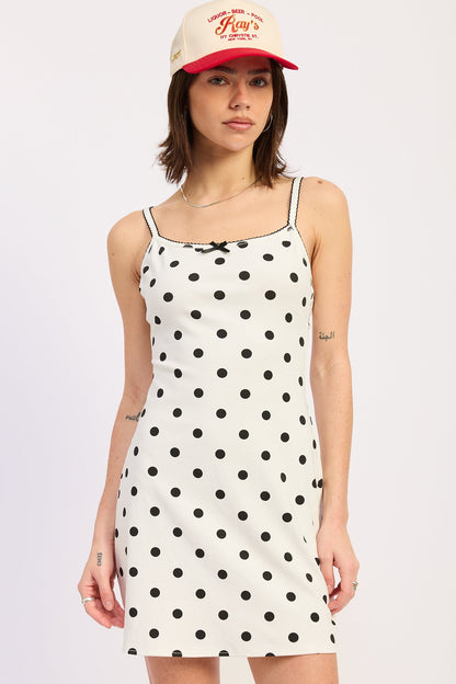 Emory Park Pamela Polka Dot Mini Dress view 4 - Pol Dress