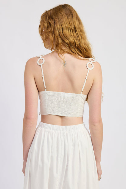 Emory Park Poppy Crop Top view 7 - Poppy Tank Top