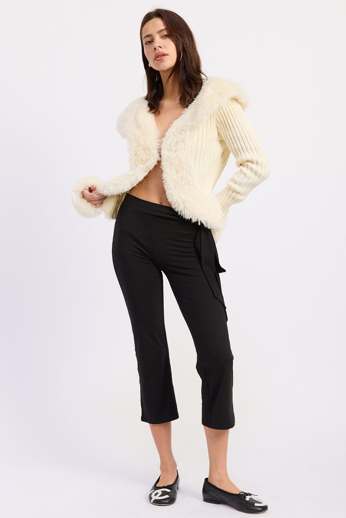 Emory Park Riva Cardigan Top view 4 - Riva Cardigan Zip