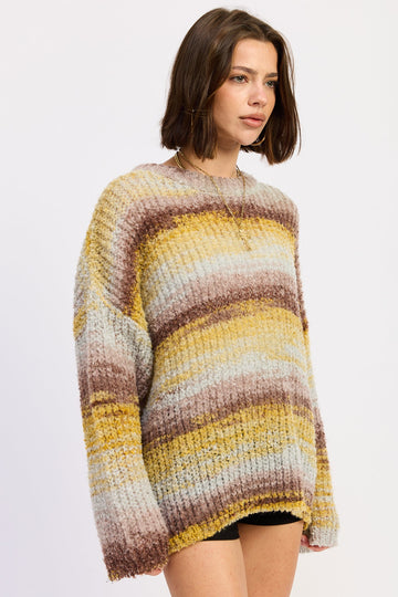 Emory Park Selah Top in Yellow Brown Mix view 2 - Selah Top Songs