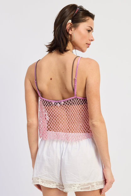 Emory Park Sonata Top in Pink view 3