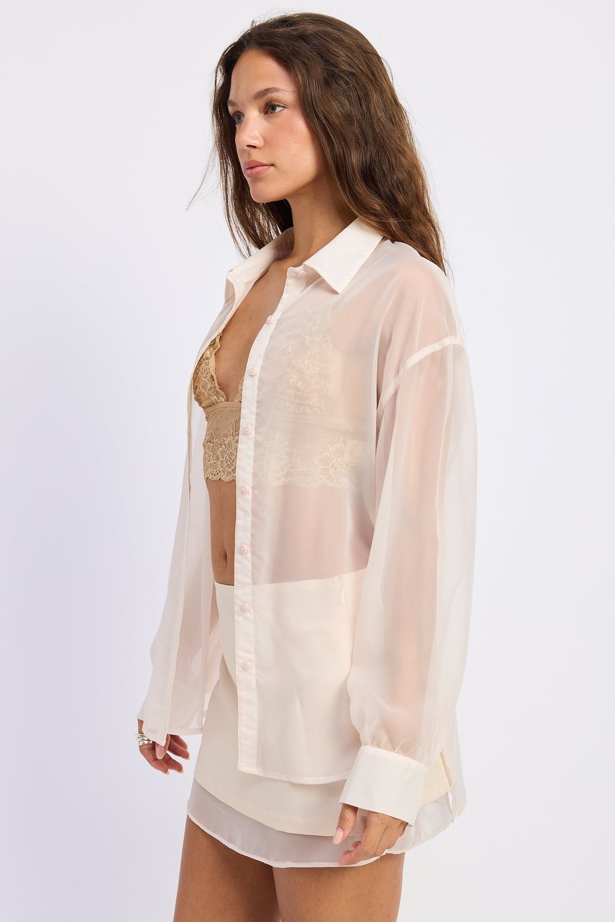 Emory Park Starling Top in Ivory view 3 - Starling Top Speed Gta