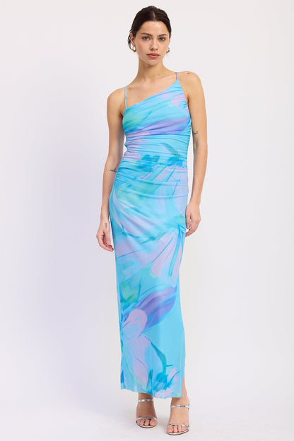 Emory Park Sydney Maxi Dress in Blue Multi - Sidney Maxi Dress