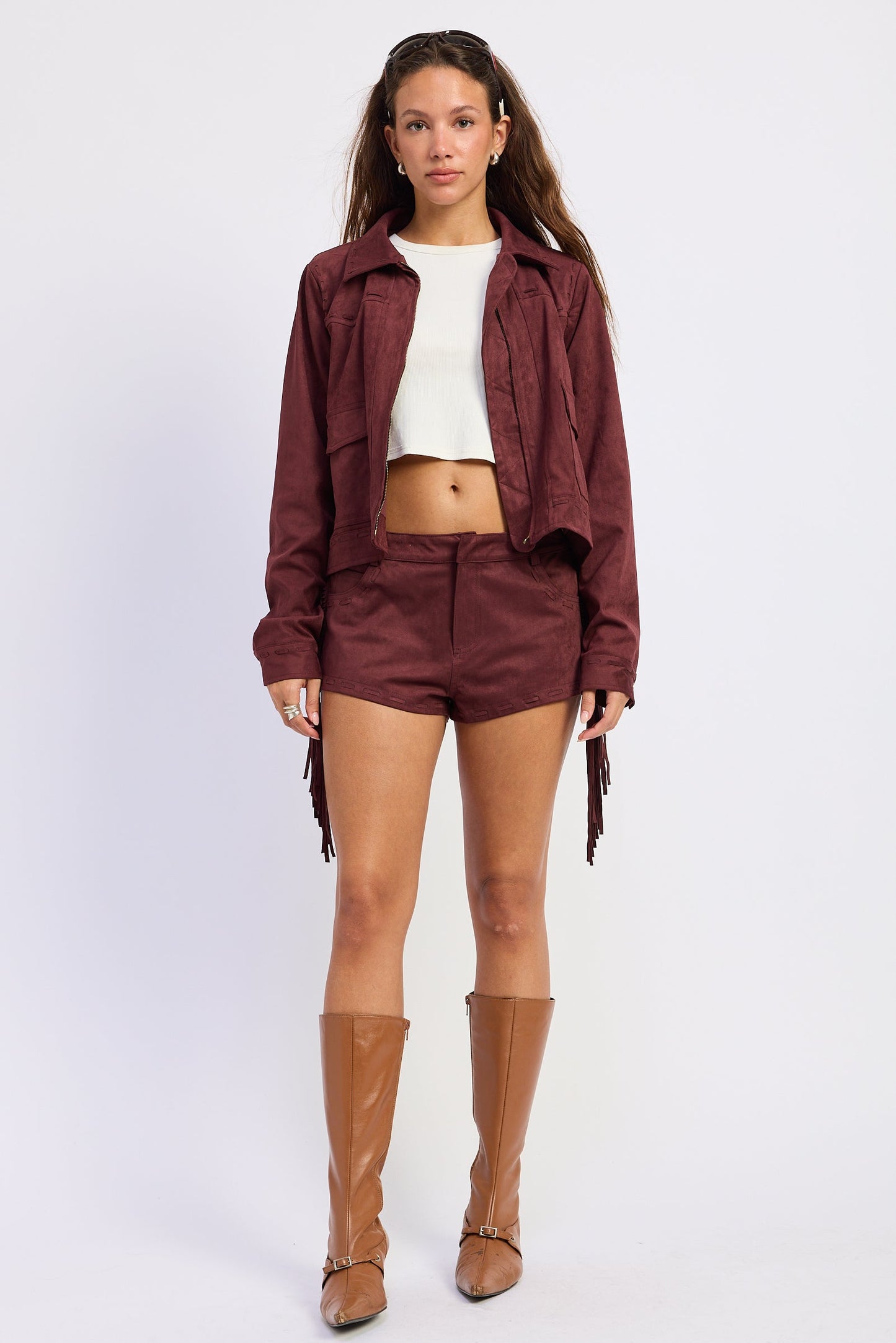 Emory Park Xenia Jacket view 4 - Xenia Onatopp Jacket (layer)