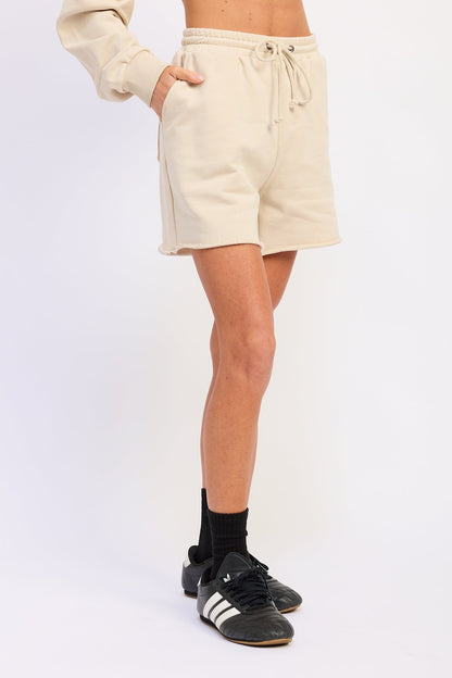 Emory Park Xylia Shorts in Vintage Ivory view 2 - Xylia Free (bottom)