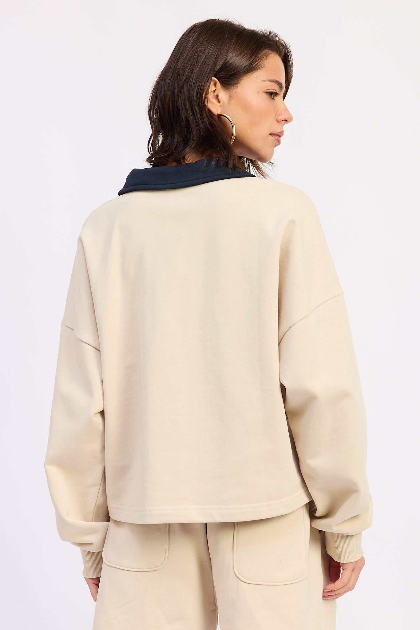 Emory Park Xylia Sweater in Vintage Ivory view 3 - Xylia Shoes (top)
