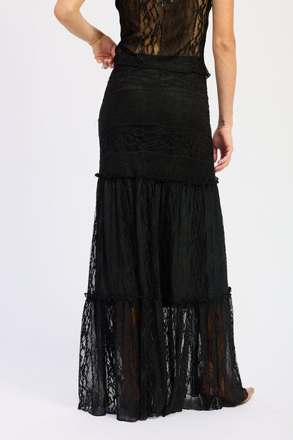 Emory Park Zara Maxi Skirt in Black view 13 - Zara Maxi Skirt Set (dress)