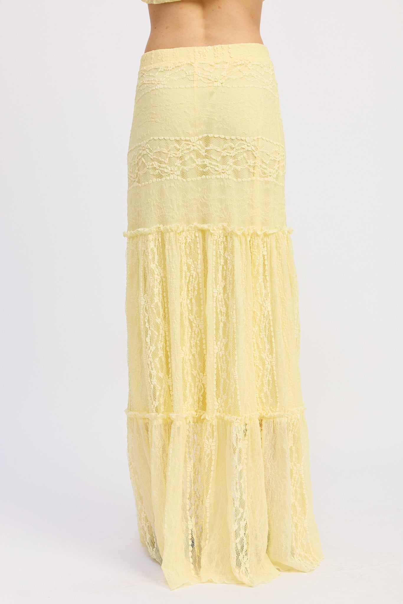 Emory Park Zara Maxi Skirt in Yellow view 5 - Zara Maxi Skirt Set (dress)