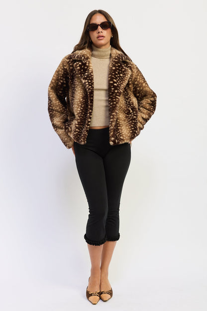 Emory Park Zella Coat in Blush view 4 - Zella Coat Women (layer)