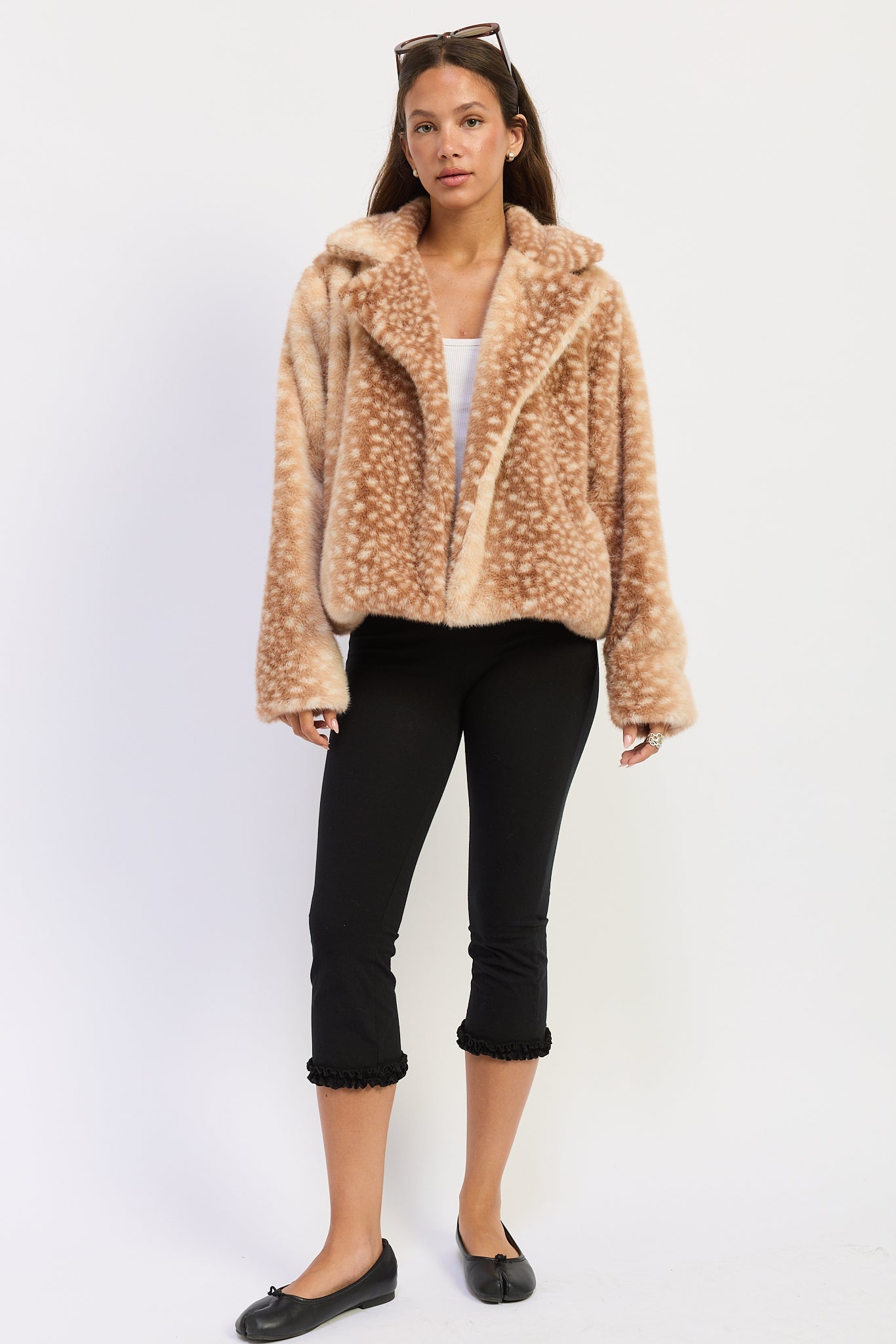 Emory Park Zella Coat in Blush view 5 - Zella Coat Women (layer)