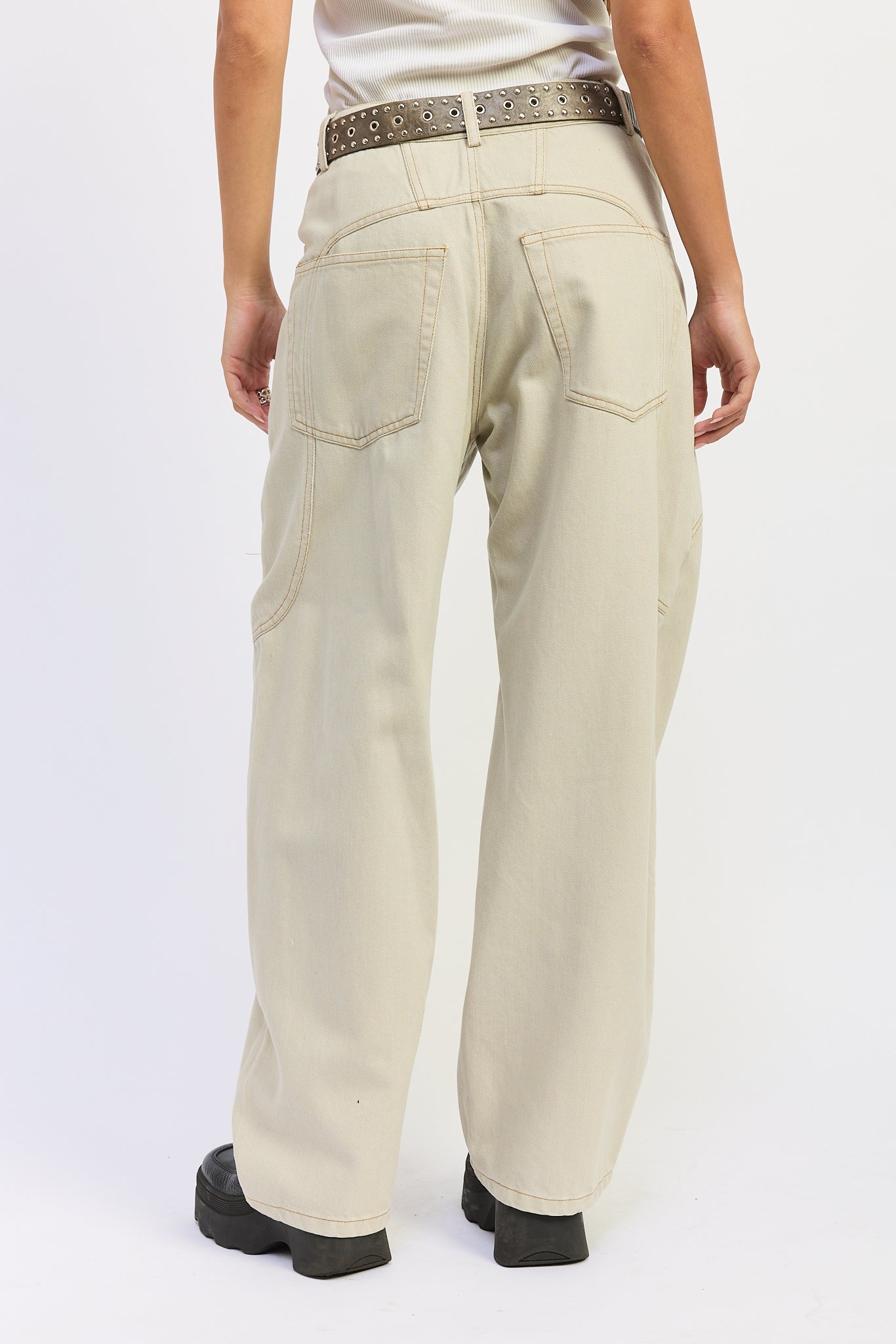 Emory Park Zofia Pants in Ash Grey view 3 - Zodiac Pants Set (bottom)