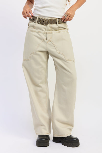 Emory Park Zofia Pants in Dark Brown view 4 - Zodiac Pants Set (bottom)