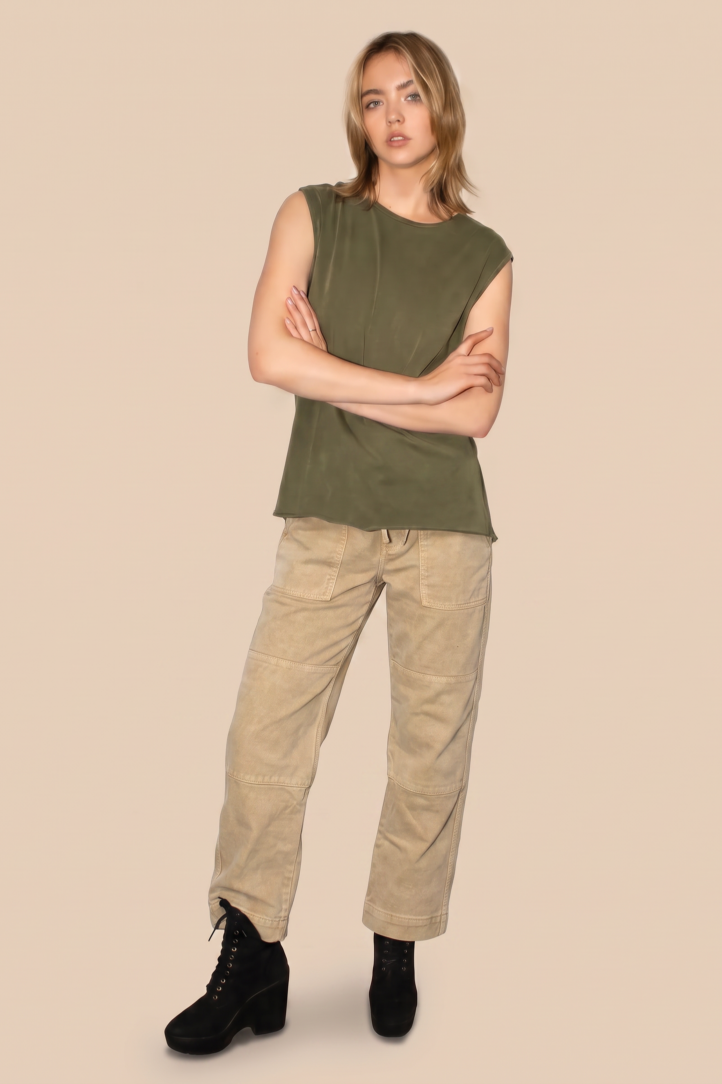 Euro Workwear Pants in XS - Casual Office Outfit - Euro Work Jacket (bottom)