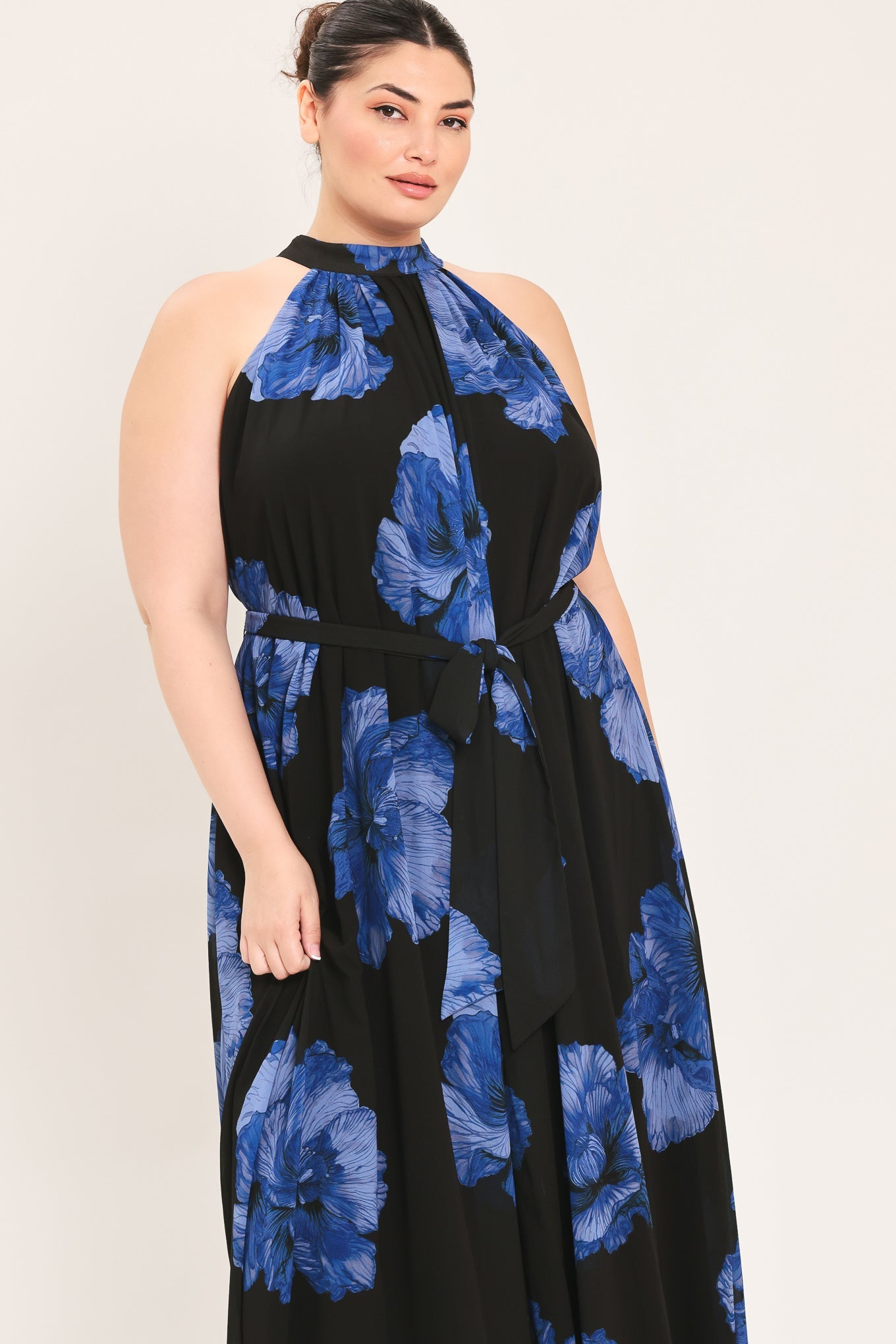 Evening Orchard Woven Halter Maxi Dress view 9 - Evening Dress Orchard