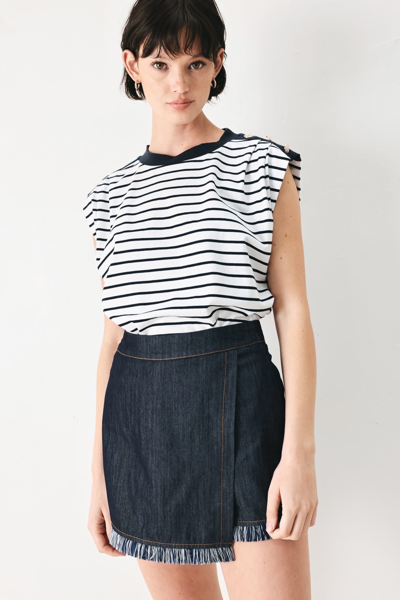 Everyday Cool Strip Knit Top view 11 - Fall Wardrobe Essential - Everyday Cool Tops