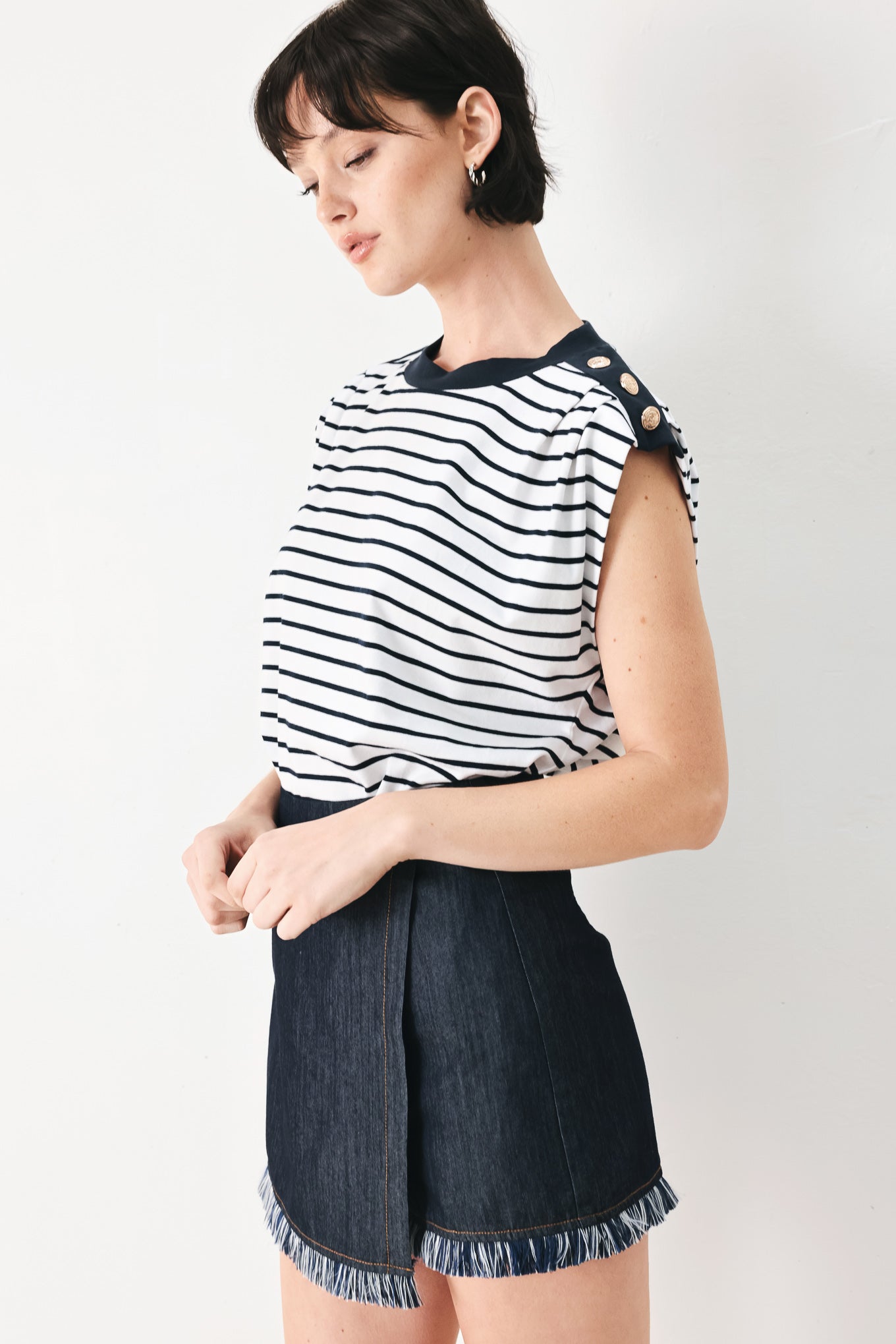 Everyday Cool Strip Knit Top view 12 - Fall Wardrobe Essential - Everyday Cool Tops
