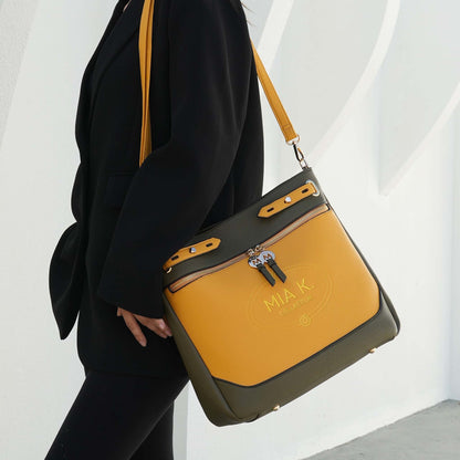 Evie Shoulder Bag in Chocolate view 2 - Lavie Shoulder Bags