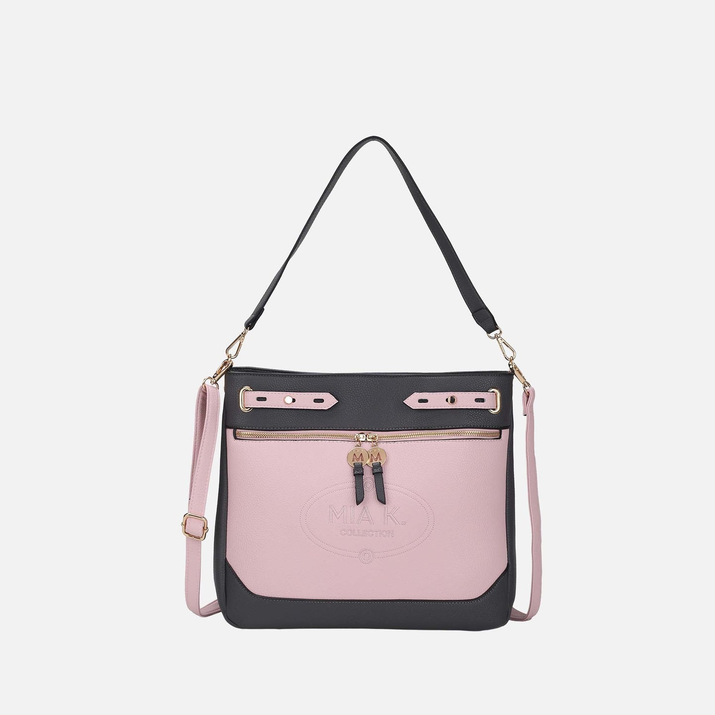 Evie Shoulder Bag in Pewter view 7 - Lavie Shoulder Bags