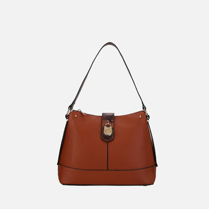 Ezra Shoulder Bag in Navy view 7 - Ezra Messenger Bag