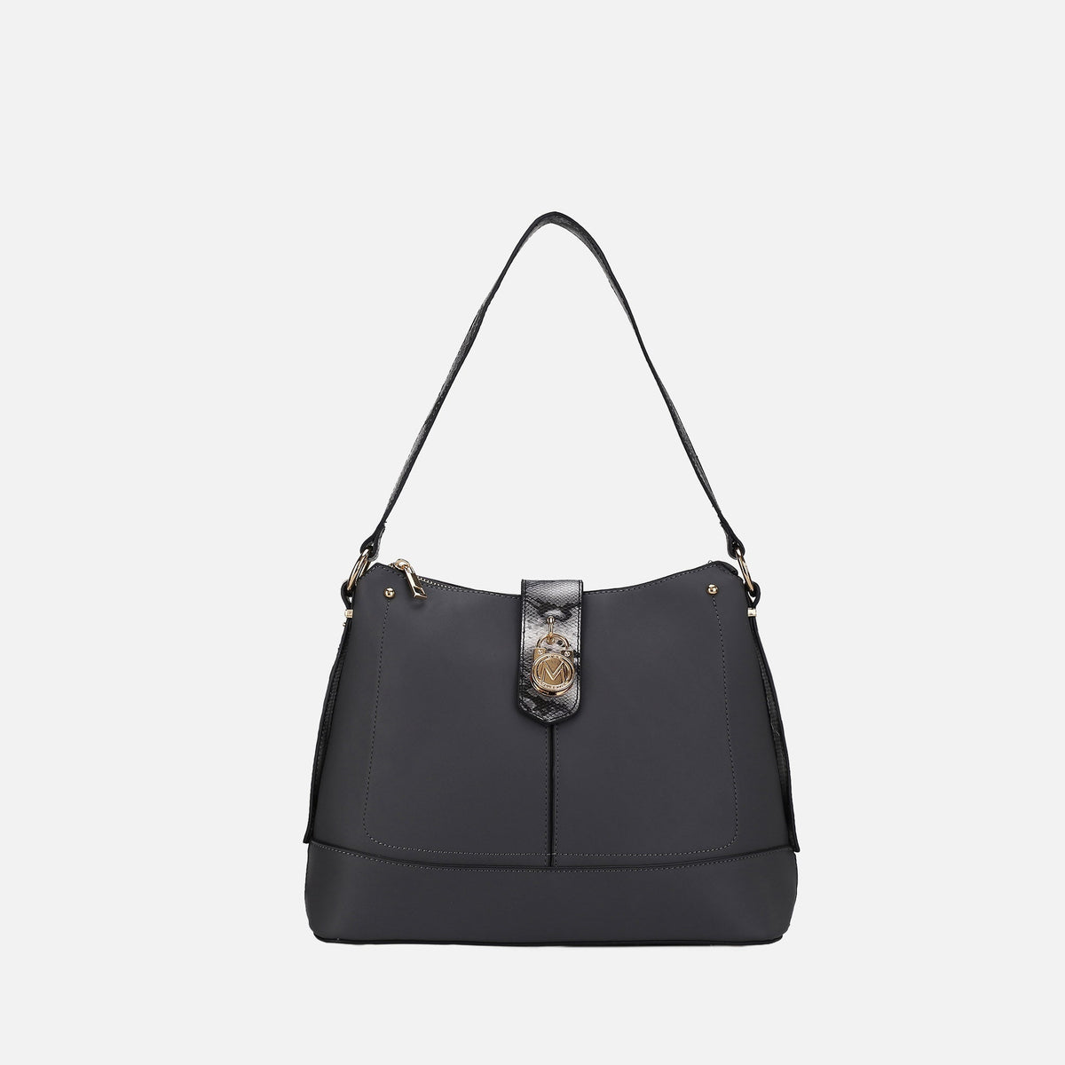 Ezra Shoulder Bag in Olive view 8 - Ezra Messenger Bag
