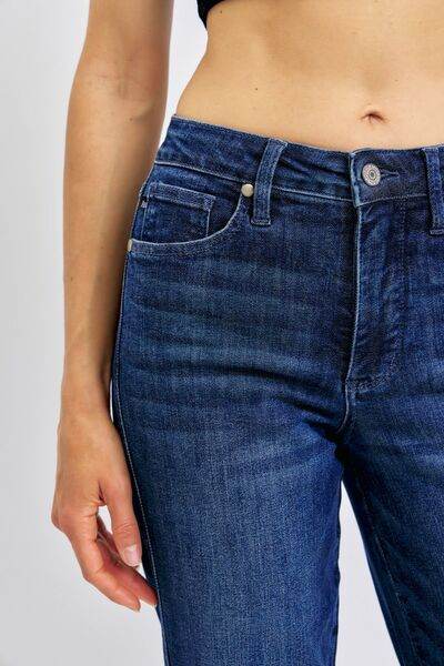 Judy Blue Tummy Control Straight Jeans Plus Size - us.meeeshop