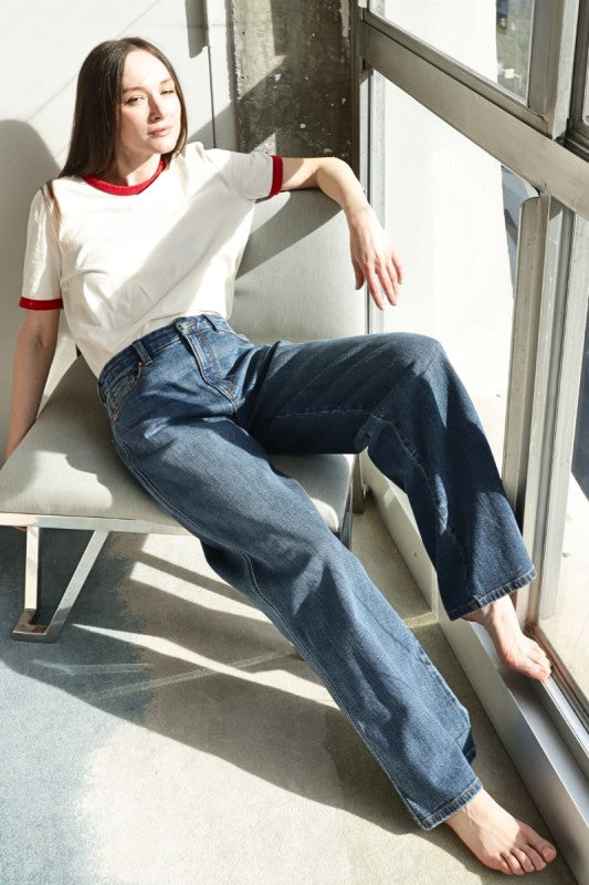 relaxed high rise Relaxed High Rise Palazzo view 2 (piece) - shop at us.meeeshop