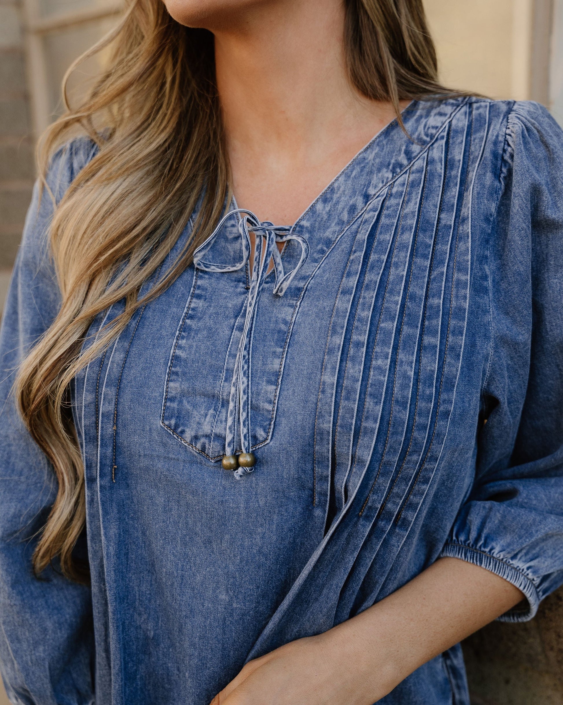Fable Dress in Sail Blue view 3 - Fable Dresses