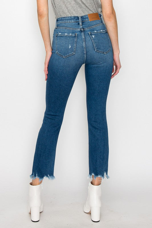 Faith High Rise Slim Straight Jeans (reg & Plus) in 13 (30) view 6 - High-Waisted - Faith Jeans High Rise (bottom)