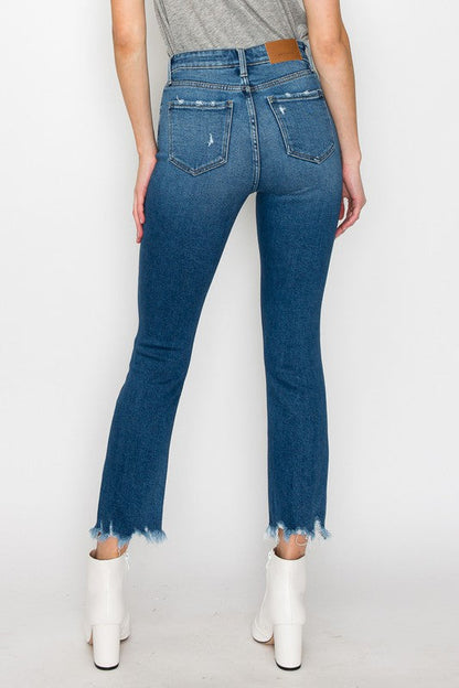 Faith High Rise Slim Straight Jeans (reg & Plus) in 13 (30) view 6 - High-Waisted - Faith Jeans High Rise (bottom)
