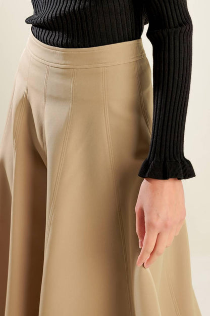 Falling into Bliss Woven Midi Skirt view 11 - Fall Wardrobe Essential - Falling In Skirt (dress)