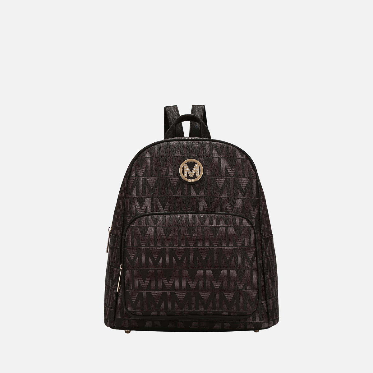 Fanny Signature Backpack Handbag in Midnight Blue view 3