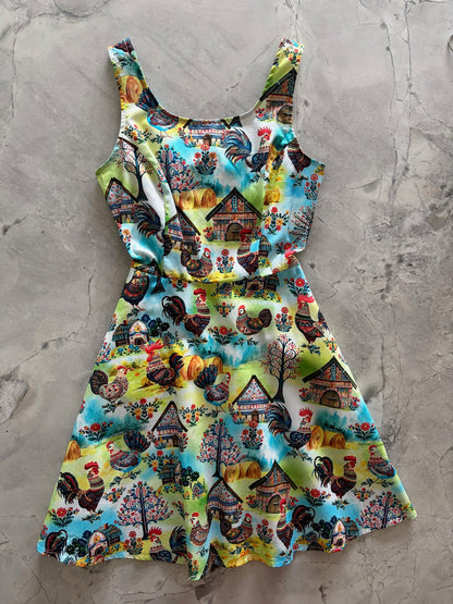 Farm Skater Dress in XL view 5