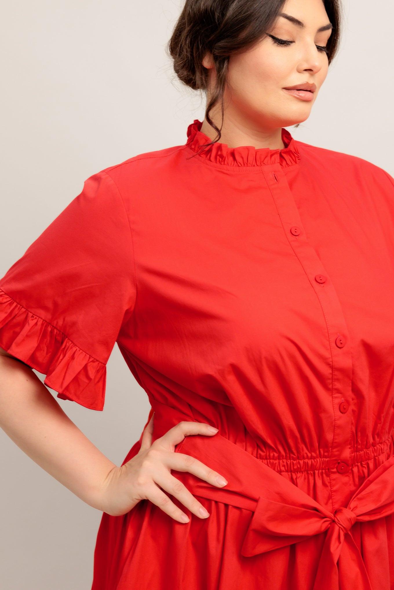 Feels Like a Compliment Woven Midi Dress view 18 - Feel Like Dressing Up