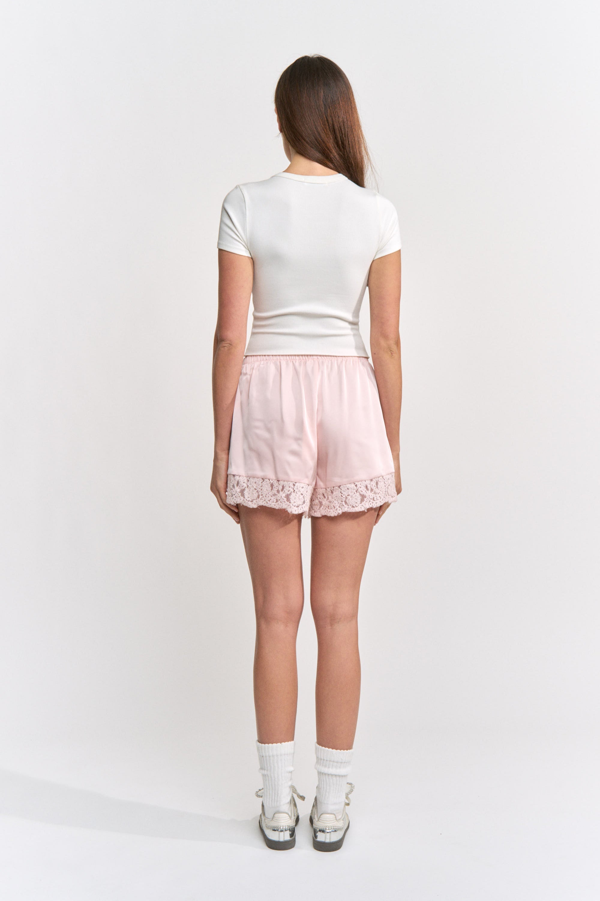 Fern Mini Shorts M view 3 (bottom) - mini shorts, fern mini shorts - shop at us.meeeshop