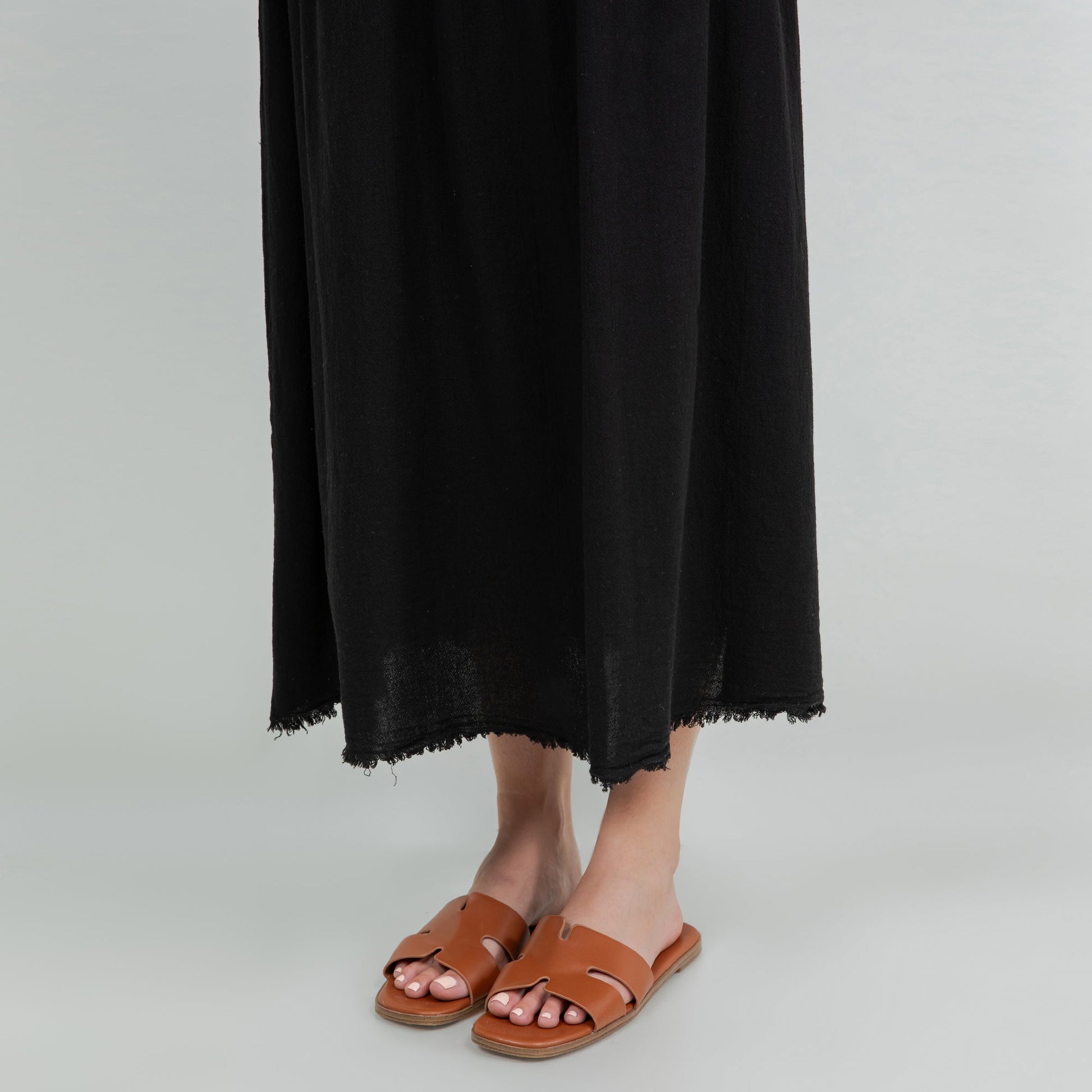 Fern Skirt 100% Cotton Gauze One Size in Lime Frost view 11 - One Skirt
