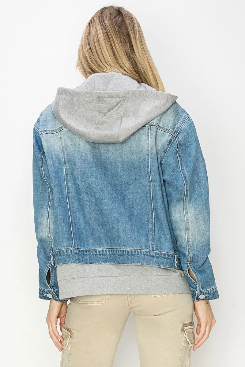 risen oversized hoodie Risen Oversized Hoodie Jacket view 4 (layer) - shop at us.meeeshop
