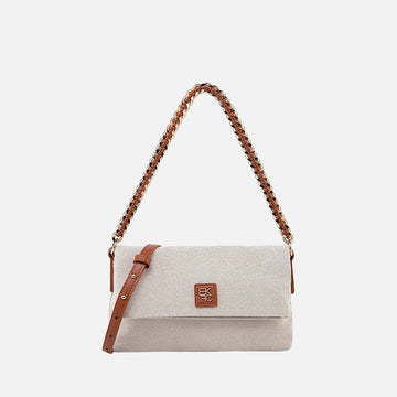 Fiora Shoulder Bag in Black - Fiora Slim Shoulder Bag