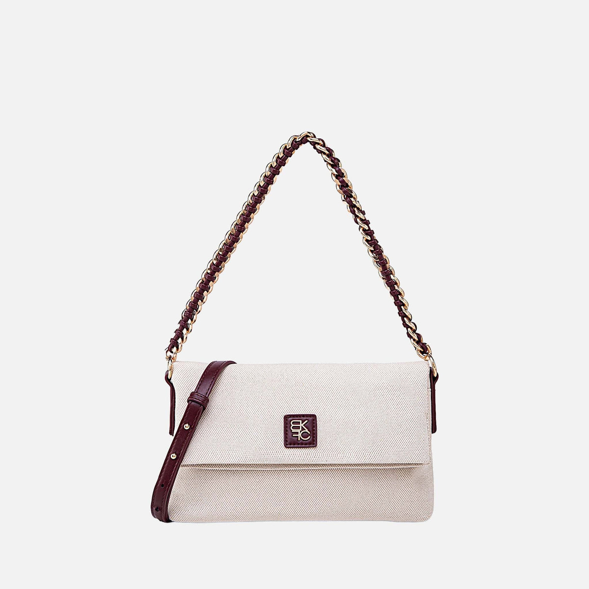 Fiora Shoulder Bag in Purple view 4 - Fiora Slim Shoulder Bag