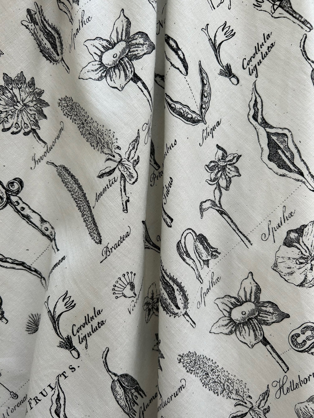 Flower Parts Vintage Dress S view 2 (dress) - vintage dress, parts vintage dress - shop at us.meeeshop